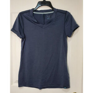 The North Face Women’s FlashDry Athletic Shirt Size L Blue Performance Top